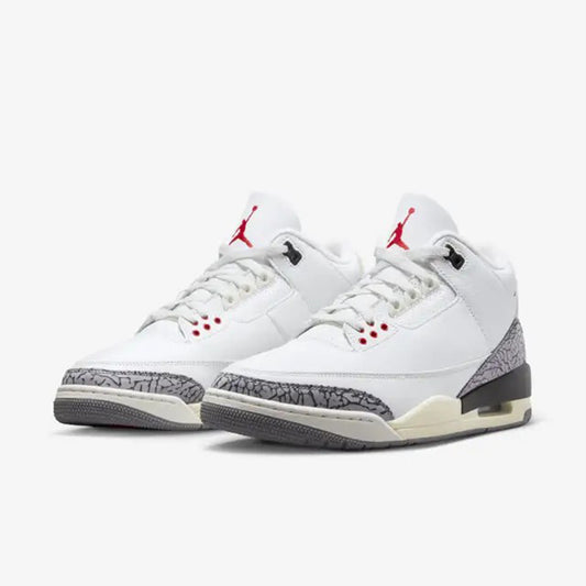 JORDAN  RETRO 3 WHITE CEMENT REIMAGINED