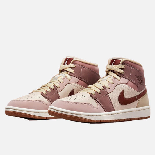 JORDAN RETRO 1 MID DARK PONY SMOKY MAUVE