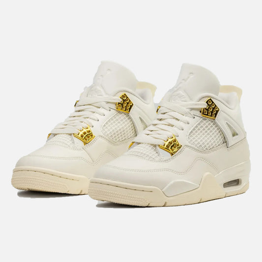 JORDAN RETRO 4 METALLIC GOLD