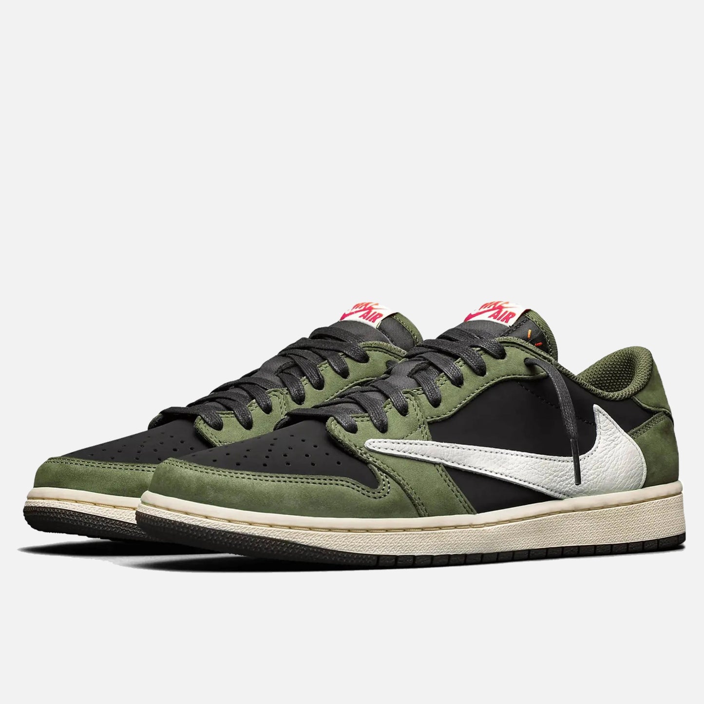 JORDAN RETRO 1 LOW X TRAVIS SCOTT BLACK OLIVE