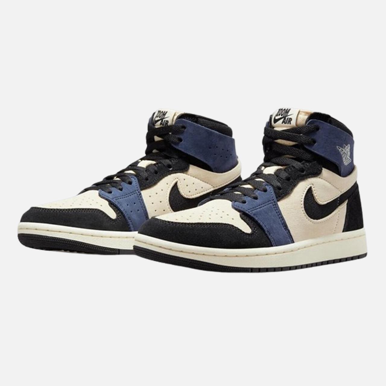 JORDAN RETRO 1 ZOOM COMFORT BLACKEDED BLUE