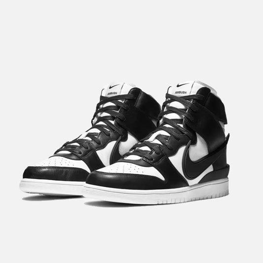 NIKE DUNK HIGH X AMBUSH BLACK WHITE