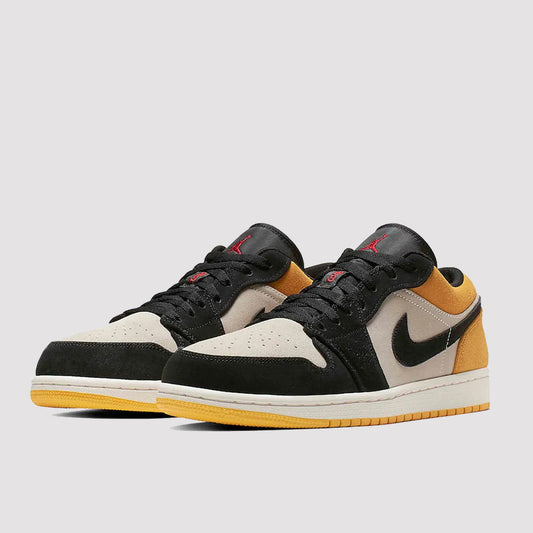 JORDAN RETRO 1 LOW UNIVERSITY GOLD BLACK