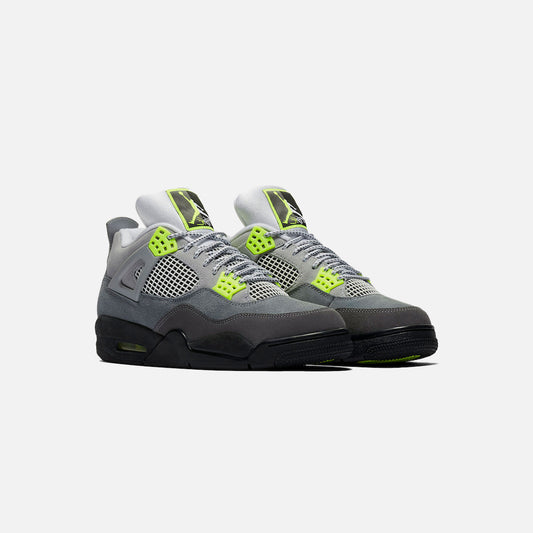 JORDAN RETRO 4 NEON GREY