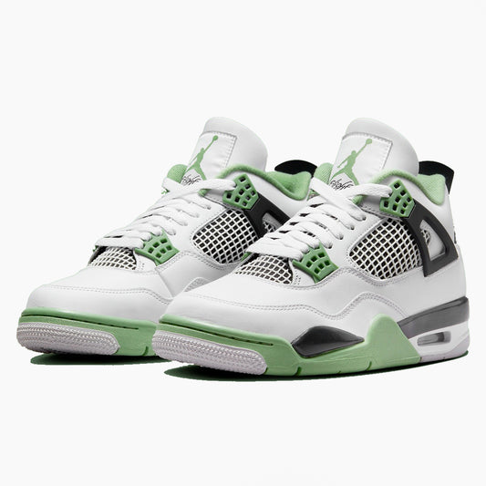 JORDAN RETRO 4 OIL GREEN