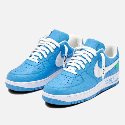 LOUIS VUITTON X AIR FORCE ONE FRIENDS AND FAMILY BLUE