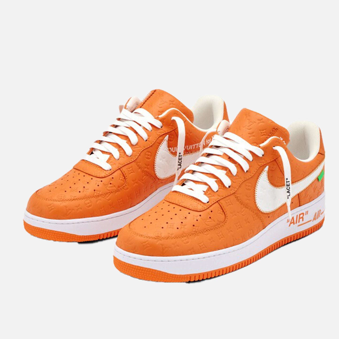 LOUIS VUITTON X AIR FORCE ONE FRIENDS AND FAMILY ORANGE