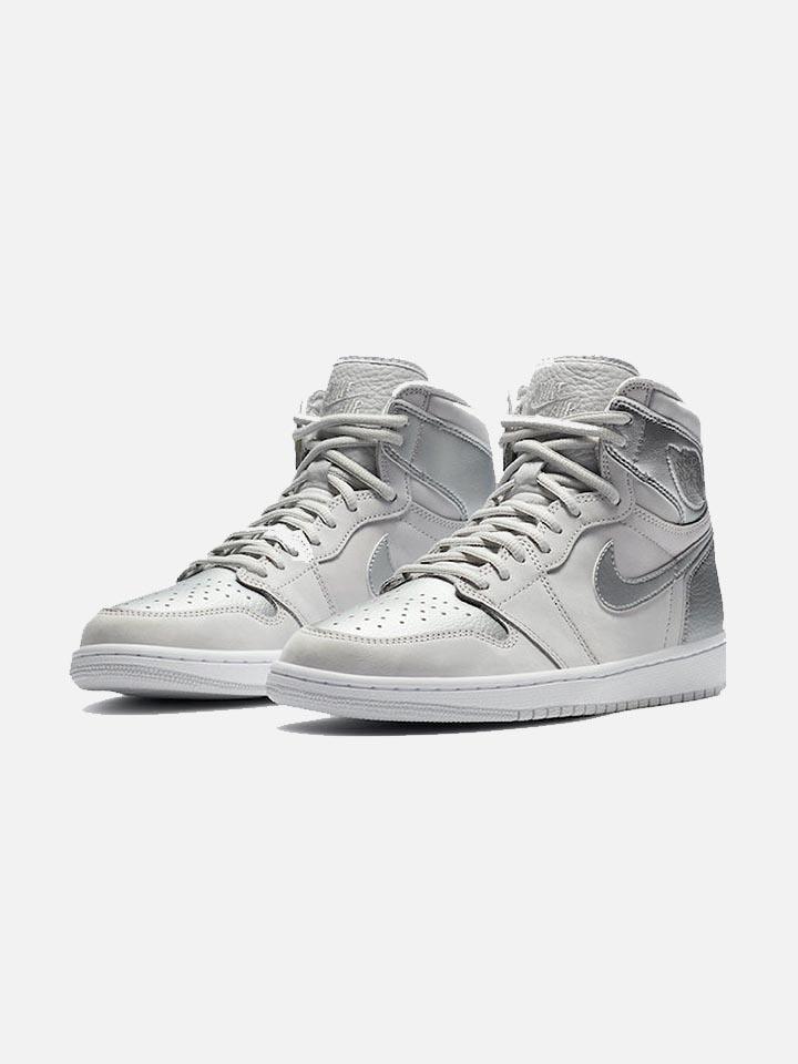 JORDAN RETRO 1 HIGH JAPAN SILVER METALLIC