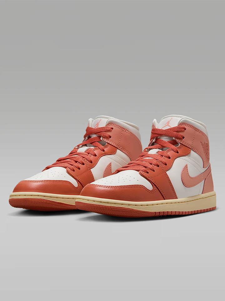 WMNS AIR JORDAN 1 MID CORAL SUNSET