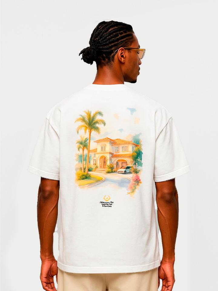 PISTON T SHIRT - MEDITERRANEAN WHITE PREMIUM