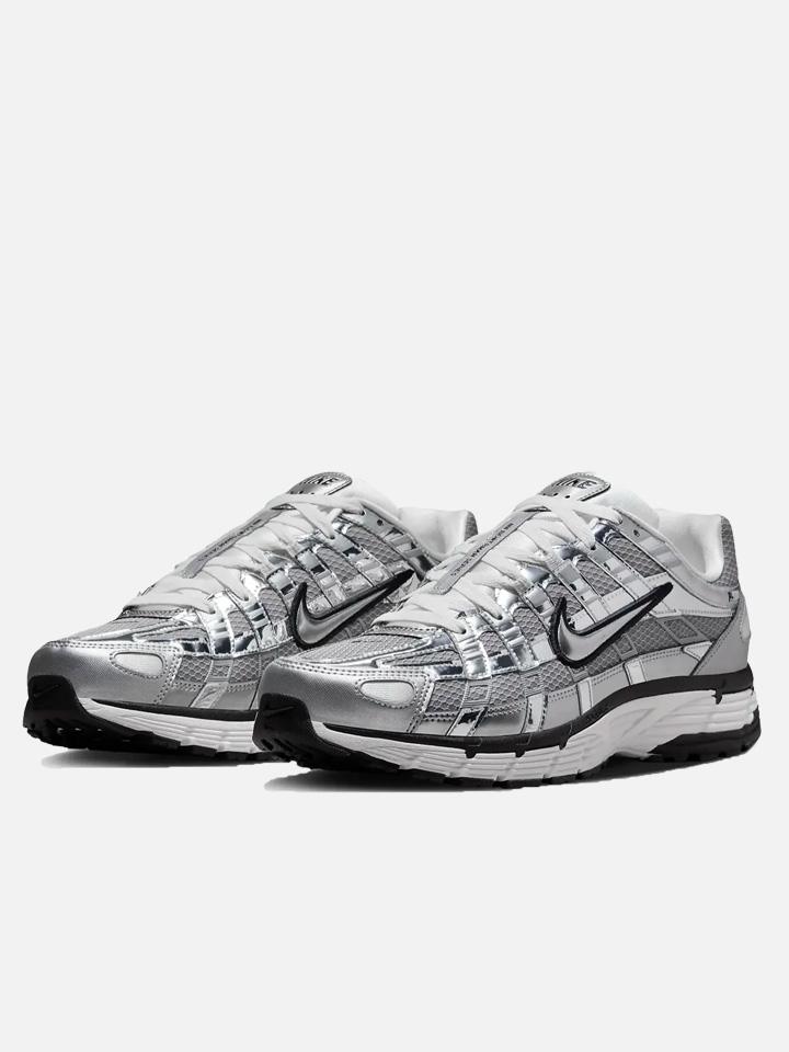 NIKE P-6000 METALLIC SILVER ANTHRACITE