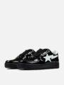 A BATHING APE BAPE STA BLACK PATENT