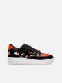 A BATHING APE BAPE STA LOW MAD SHARK BLACK ORANGE