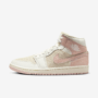 NIKE AIR JORDAN 1 MID SE MUJER COCONUT MILK SAIL LEGEND PINK